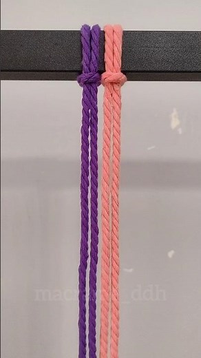 Macrame Knot You Need to Know! 🧶 | Must-Try Pattern for Beginners #shorts