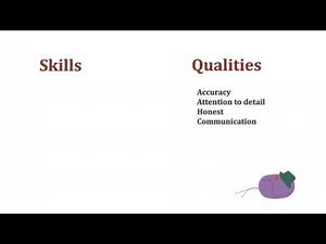 Qualities and skills