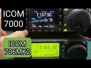 ICOM IC-706MK2 & ICOM IC-7000