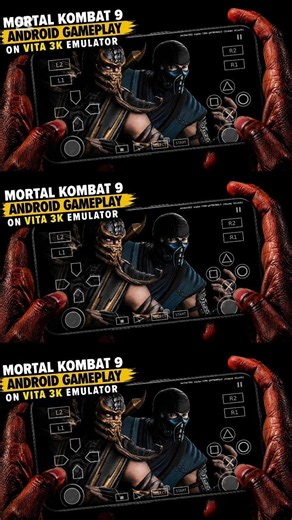 MK 9 Gameplay on Vita3K Android Emulator #mortalkombat