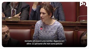 "Il Mediterraneo è tornato ad essere una tomba: dove sta qui l'umanità di cui ha parlato il Ministro Salvini ieri al Senato? C'è un dovere morale che deve sempre prevalere nei confronti dei morti e dei vincoli affettivi contro l'ottusa ragione di Stato". La denuncia di Alessia Rotta oggi alla Camera | Partito Democratico
