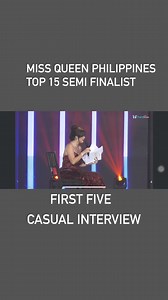 605K views · 11K reactions | FIRST FIVE CASUAL INTERVIEW !! TOP 15 MISS QUEEN PHILIPPINES 2024 | Queen pageant international | Facebook