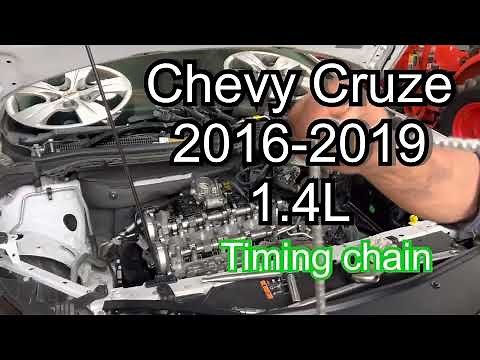 Timing chain replacement 2016-2019 Chevy Cruze 1.4L turbo