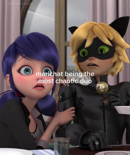 marichat being a chaotic duo #miraculous #miraculousladybug #fyp #viral #funny