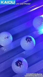 ⛳ Precision golf ball printing with CCD accuracy #KaiouPrinter #UVPrinting #CCDSystem #GolfBallPrinting #4060UVPrinter #PersonalizedProducts #PrintPrecision | Kaiou-UV Printers | Facebook