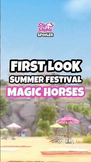 FIRST LOOK at the New Summer Festival Magic Horses! 🌊 Star Stable Online Spoilers