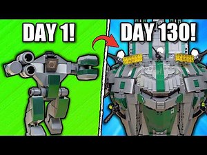 I Spent 4 Months Building A 2 Ft Tall LEGO Mech!
