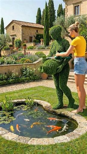 From Garden Statue to Living Plant Lady 😱💚