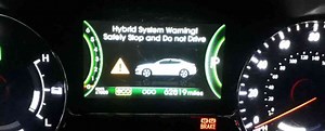 How to Reset the Kia Optima Hybrid System Warning Light?