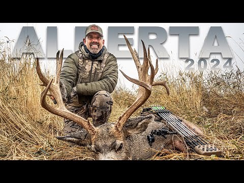 Giant Alberta Mule Deer, Lee's 2024 Hunt With Mathews Lift X // Lee and Tiffany Lakosky
