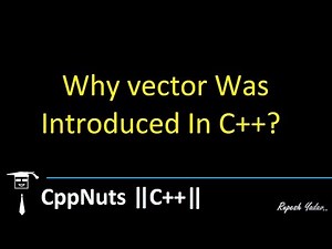 Why vector Was Introduced In C++?