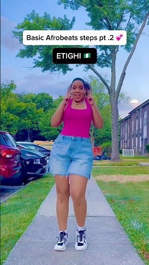 Basic Afrobeats Steps Pt. 1 💕 #afrodance #dancetutorial