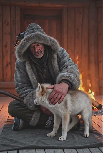 Injured Wolf Pup Knocks on a Door for Help 😢🐺 #wolfpups #wildliferescue #animals