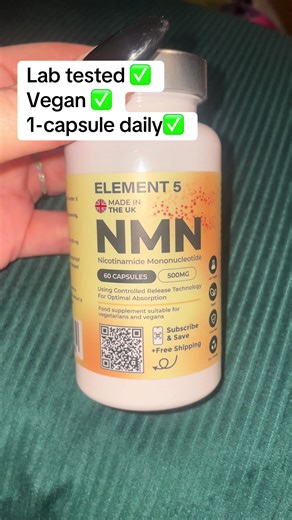 NMN Supplement Lab tested ✅ Vegan ✅ 1-capsule daily✅ #nmn