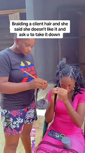 355K views · 1.3K reactions | Make una help me ehhhh my client ask me to take down the braids because she didn’t like it #changeyourlooks001 #followersreels #braidstyles #braids #TopFans | Changeyourlooks001 | Facebook