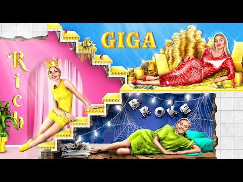 Broke vs Rich vs Giga Rich Student