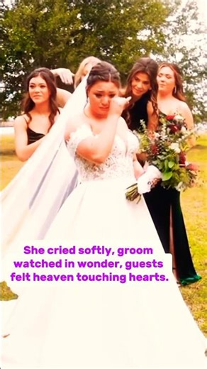 Emotional Wedding Moment | Butterfly Lands on Bride’s Hand, Hearts Melt Instantly #shorts