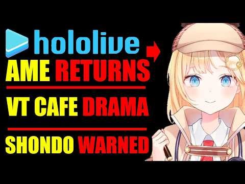 Hololive Watson RETURNS! VTuber Maid Cafe Controversy, Shondo PUNISHED by AI, Kitsu SHADOW BANNED
