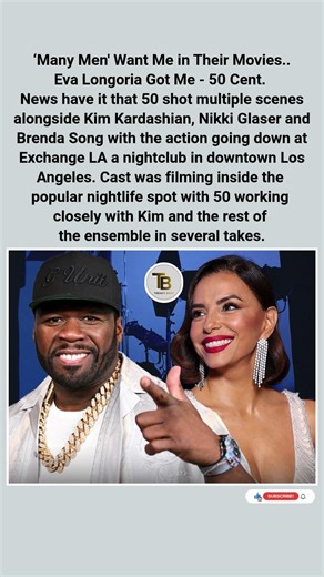 50 Claims 'Many Men' want him in their movies.🎥