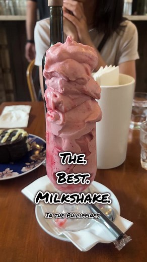Delicious Milkshakes at Bungalow Cafe in Alabang, Philippines