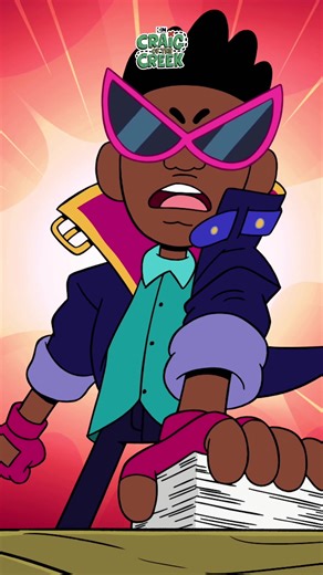 Bernard is out here fighting children Yu-Gi-Oh! style 🃏😎 #CraigoftheCreek #DontSleepontheCreek #NewEpisodes #Premiere #yugioh #CartoonNetwork