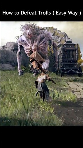 How to Defeat Trolls in Elden Ring ( Easy Way )