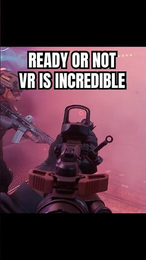This VR Mod Shames Triple-A Games #ReadyOrNotVR