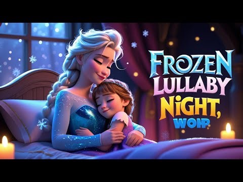 🆕🎵 Frozen Lullaby Night 🌙❄️ | Elsa & Daughter’s Magical Bedtime Song for Kids & Toddlers