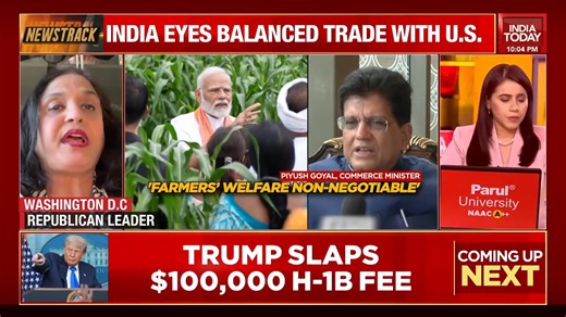 2.9K views · 13 reactions | "We want to be America first and American job market to flourish": Republican leader Manga Anantatmula #H1B #H1Bvisa #Newstrack | Marya Shakil | India Today | Facebook