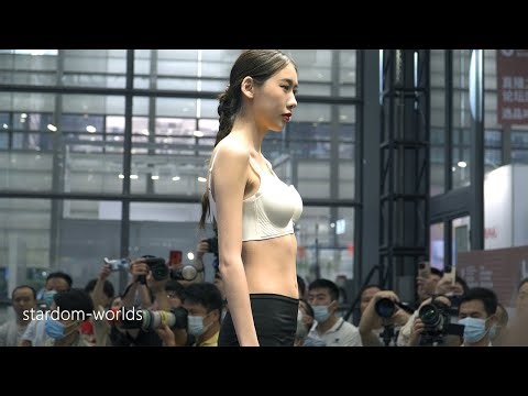 SIUF 2023深圳内衣展 | 万兴泰内衣秀 美女模特时尚秀场 | Underwear show | 下着モデル