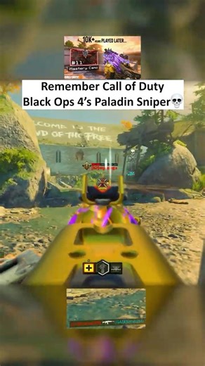 Remember Call of Duty Black Ops 4's Paladin Sniper
