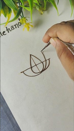 Easy Lotus Mehndi Design 🌸 Henna tutorial ‪@JustMehandi‬ #mehndi #lotusmehendi #henna #hack