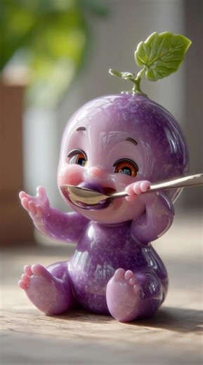 This Baby Grape Eating Itself… You Won’t Look Away 👀🍇