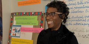 Carver High School teacher dresses for success