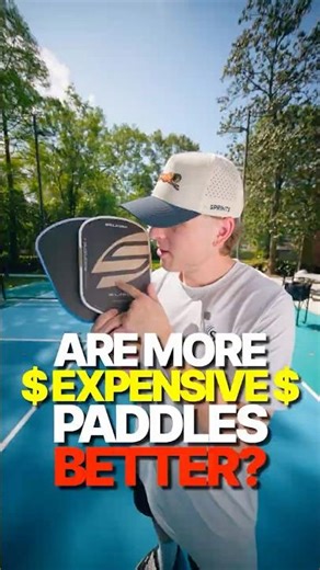 Are Expensive Pickleball Paddles Always Better?!?! #pickleball #pickleballpaddles