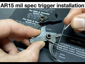 Mil spec Trigger Install AR15 | ARO News