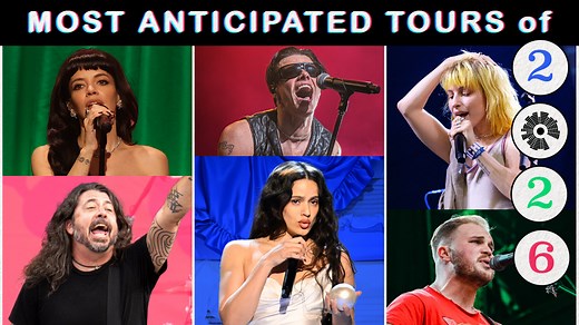The 50 Most Anticipated Tours of 2026