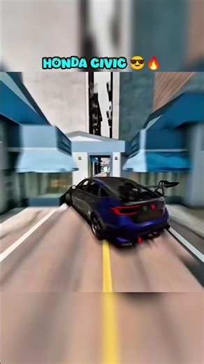 🔥 Honda Civic vs. DANGEROUS Cliff Path in BeamNG.drive! 🚗💥