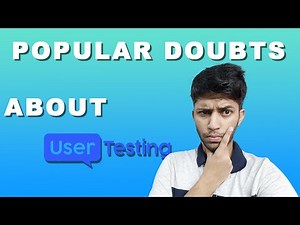 Most asked question about user testing.