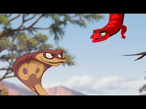 Ushari introduces the skinks to Janja Scene | The Lion Guard: The Rise of Scar 4K Clip
