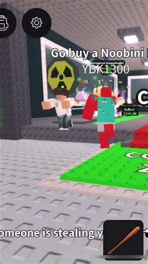 Trying to give away a secret🫠 #roblox #gaming