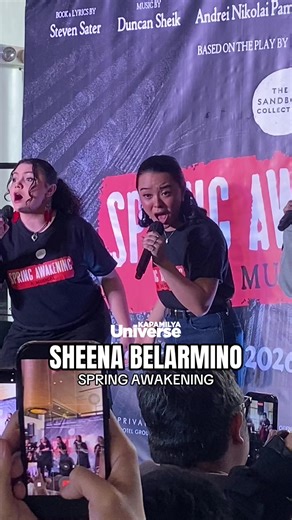 #SheenaBelarmino is back on stage for manila staging of #SpringAwakening Show runs from February 13 to March 22, 2026 at The Black Box in Proscenium Theater Rockwell, Makati City. #TheSandBoxCollective #fyp #trending