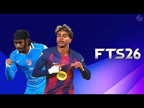 FTS 26 Mobile 2026/27 Android Update (Offline) – 300MB | Ultra Graphics, Real Faces & New Camera 🎮⚽