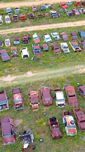 Lots of rusty treasure at this salvage yard! . . . . . . #antiques #cars #trucks #junkyard #explore #adventure #classiccars | Adventures Made From Scratch