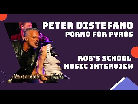 Interview with Peter DiStefano from Porno for Pyros