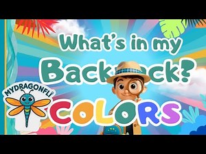 Backpack Detective Learns Colors | Fun Guessing Game for Kids
