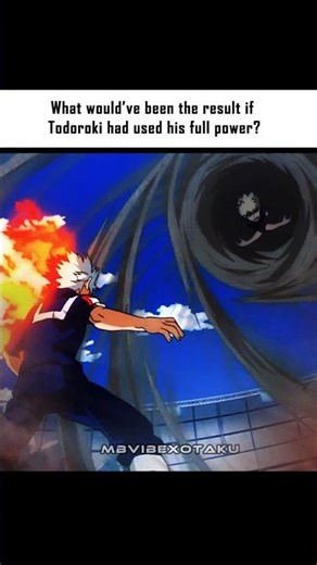 Bakugo and Todoroki What If Todoroki Went All Out #shorts #anime