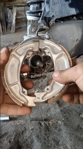Honda automatic rear drum brake pads.#KZLbrakepads