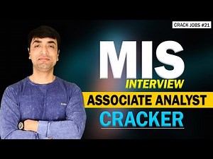 Crack Jobs #21 - MIS Interview Questions and Answers | Mis Executive Interview Technical Round
