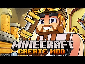 I Added A Workshop To My Train Station - Create 0.5 - Minecraft 1.18.2